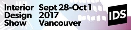Interior Design Show Vancouver, September 28 to October 1, 2017